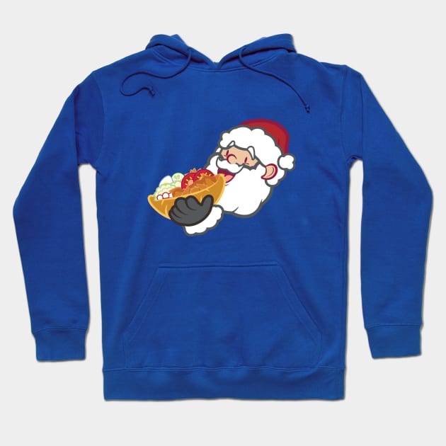 Salvadoreno Santa Hoodie by Buenos Biscuits